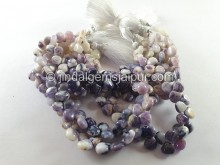 Tiffany Opal Stone Smooth Heart Beads