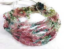 Tourmaline Smooth Oval Shape Beads