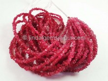 Red Spinel Smooth Chips Medium Beads