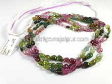 Tourmaline Smooth Nuggets Shape Beads