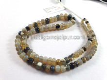 Australian Opal Smooth Roundelle Shape Beads