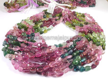 Tourmaline Smooth Nuggets Shape Medium Beads