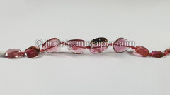 Watermelon Tourmaline Slices Shape Beads Watermelon Tourmaline Slices Shape Beads