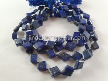 Lapis Faceted Fancy Nugget Beads