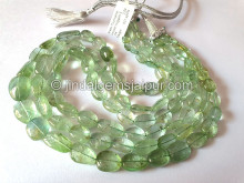 Mint Green Tourmaline Smooth Nuggets Beads