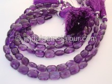 Amethyst Briollete Chicklet Beads