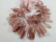 Strawberry quartz beads manufacturer -- Jindal Gems