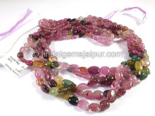 Tourmaline Smooth Nuggets Shape Beads