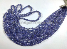 Tanzanite Smooth Oval Shape Beads