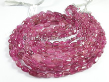 Rubellite Smooth Nuggets Shape Beads