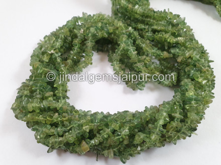 Green Apatite Uncut Chips Beads Green Apatite Uncut Chips Beads