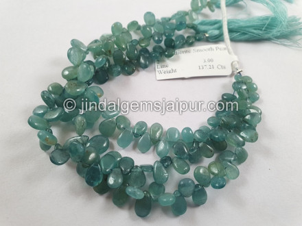 Blue Grandidierite Smooth Pear Beads Blue Grandidierite Smooth Pear Beads