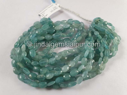 Paraiba Grandidierite Faceted Oval Beads Paraiba Grandidierite Faceted Oval Beads