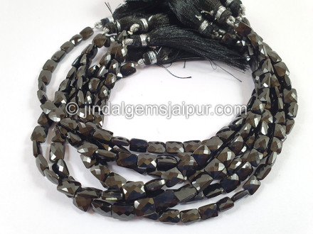 Black Spinel Faceted Chicklet Beads Black Spinel Faceted Chicklet Beads