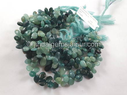 Grandidierite Shaded Smooth Pear Big Beads Grandidierite Shaded Smooth Pear Big Beads