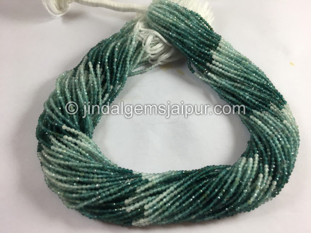 Grandidierite Shaded Micro Cut Round Beads Grandidierite Shaded Micro Cut Round Beads