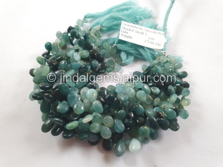 Grandidierite Shaded Smooth Pear Beads Grandidierite Shaded Smooth Pear Beads