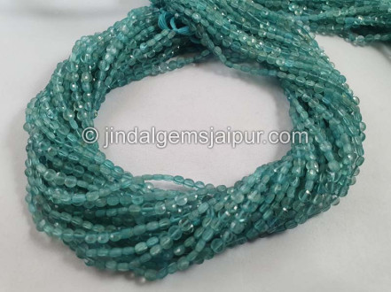 Sky Apatite Faceted Coin Beads Sky Apatite Faceted Coin Beads