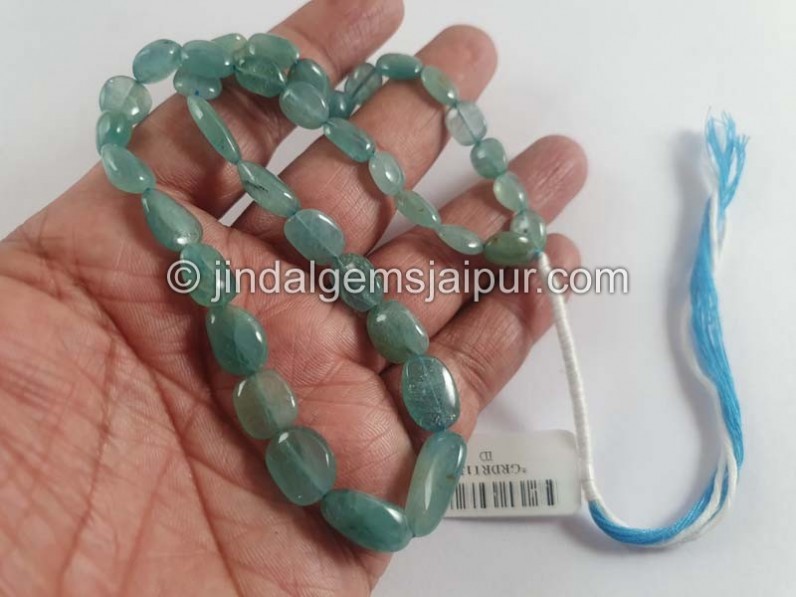 Grandidierite Smooth Nugget Beads