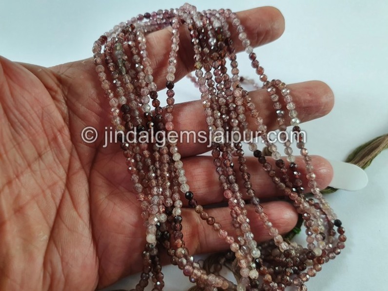 Brown Spinel Shaded Faceted Beads