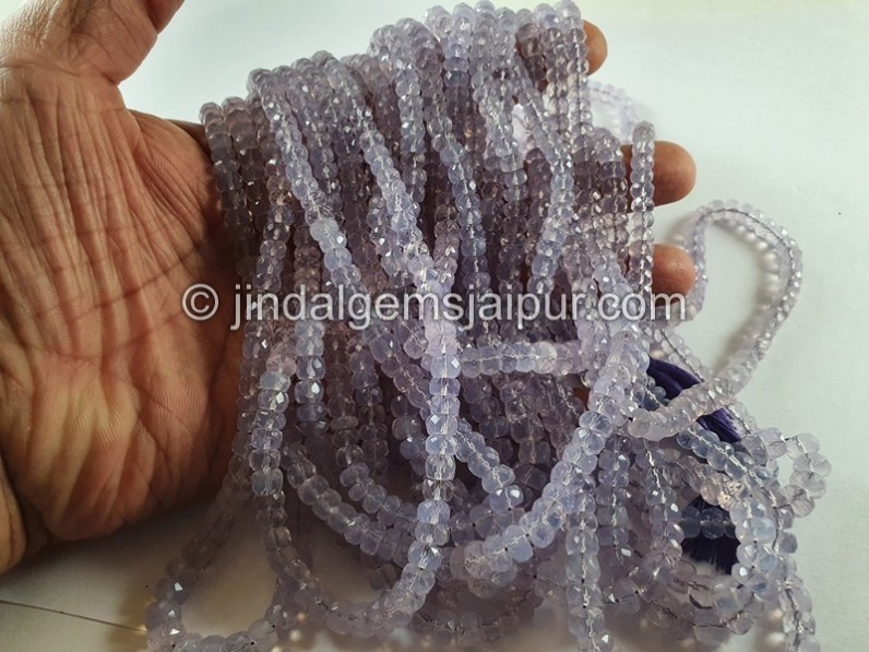 Scorolite Faceted Roundelle Beads