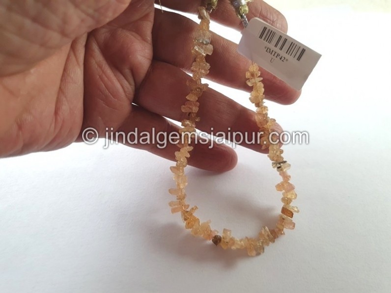 Imperial Topaz Long Chips Beads