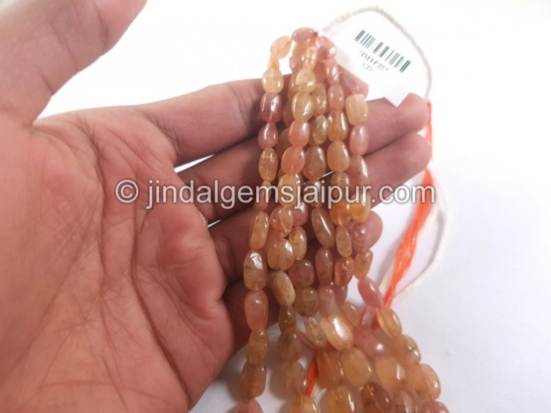 Imperial Topaz Smooth Nuggets Beads