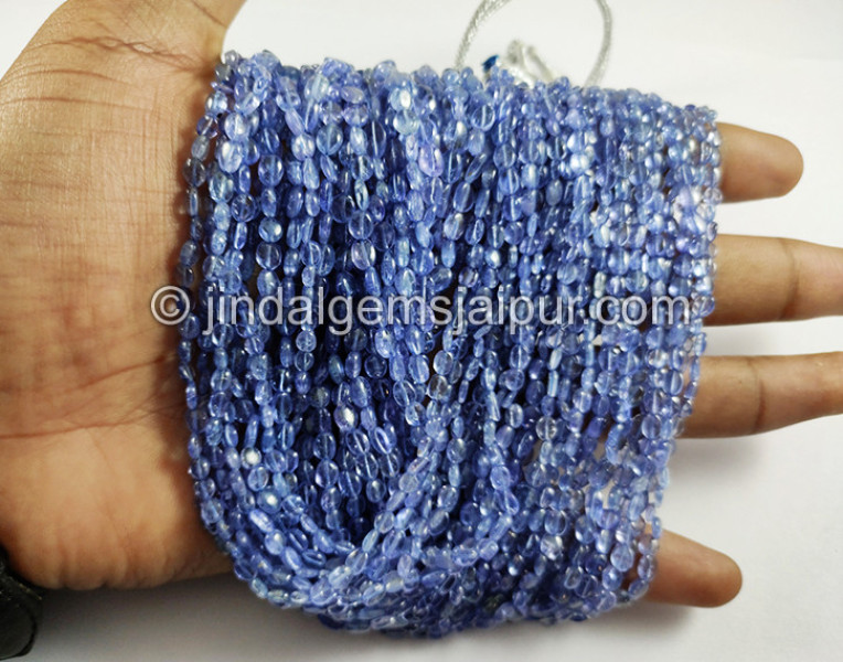 Tanzanite Smooth Oval Shape Beads