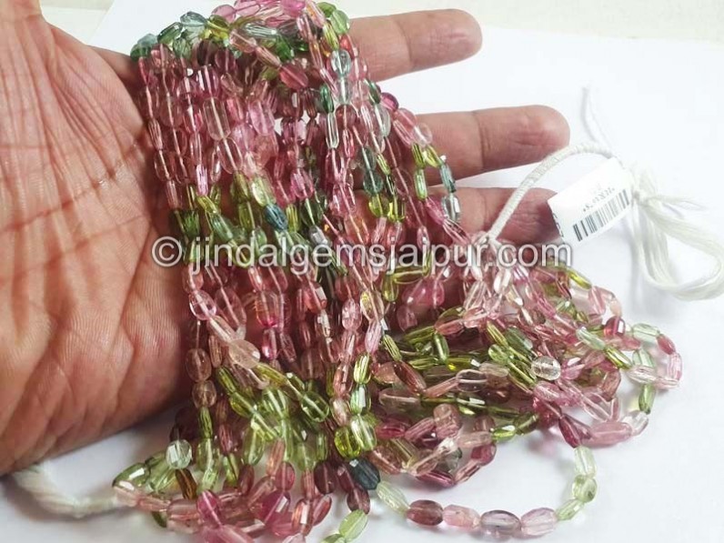 Tourmaline Picasso Nugget Shape Small Beads