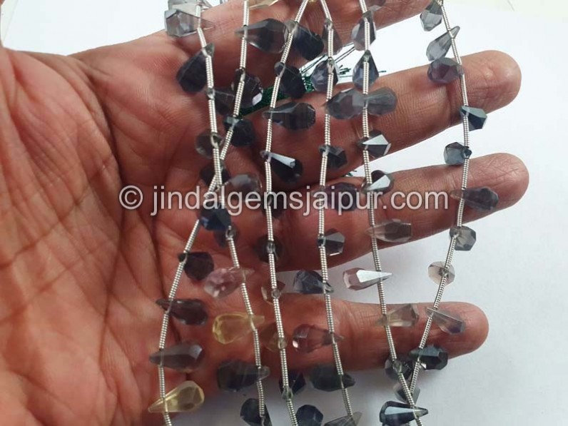 Fluorite Fancy Cut Drops Beads