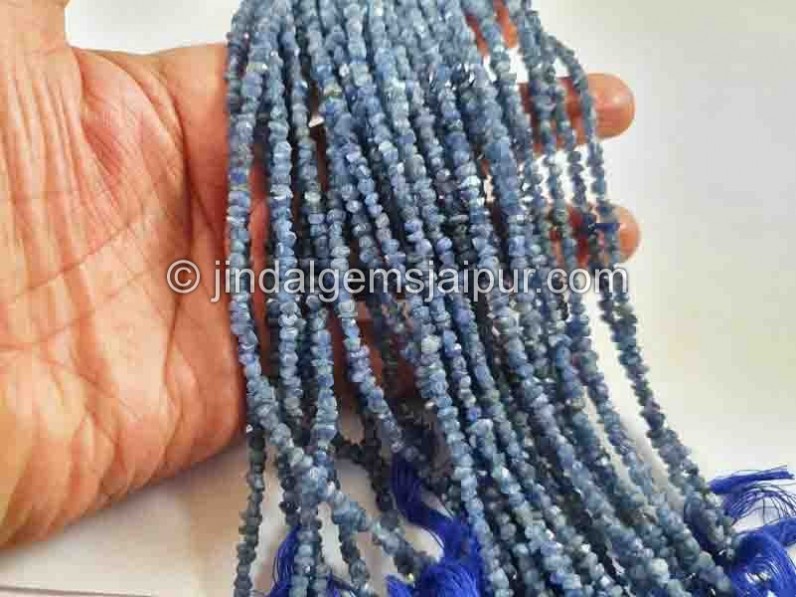 Natural Blue Sapphire Rough Nugget Beads