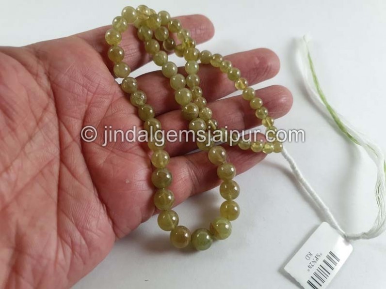 Sphene Smooth Balls Beads