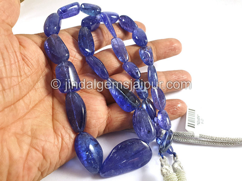 Tanzanite Smooth Nuggets Shape Beads