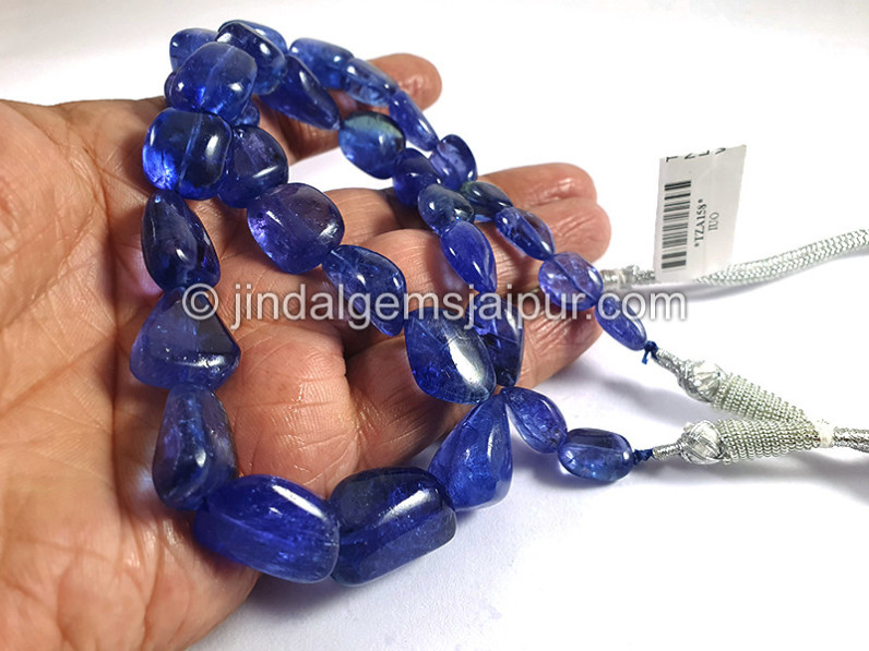 Tanzanite Smooth Nuggets Shape Beads