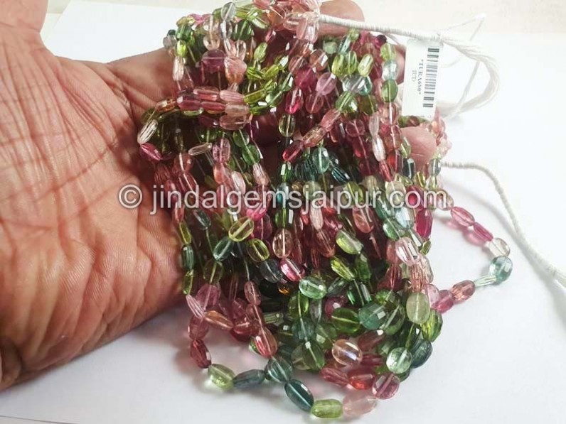 Tourmaline Picasso Nugget Shape Medium Beads