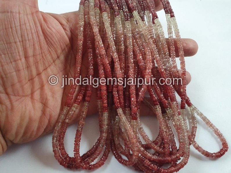 Andesine Labradorite Smooth Tyre Beads
