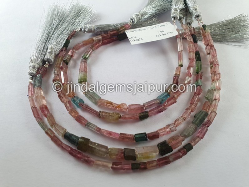 Tourmaline Rough Chips Beads