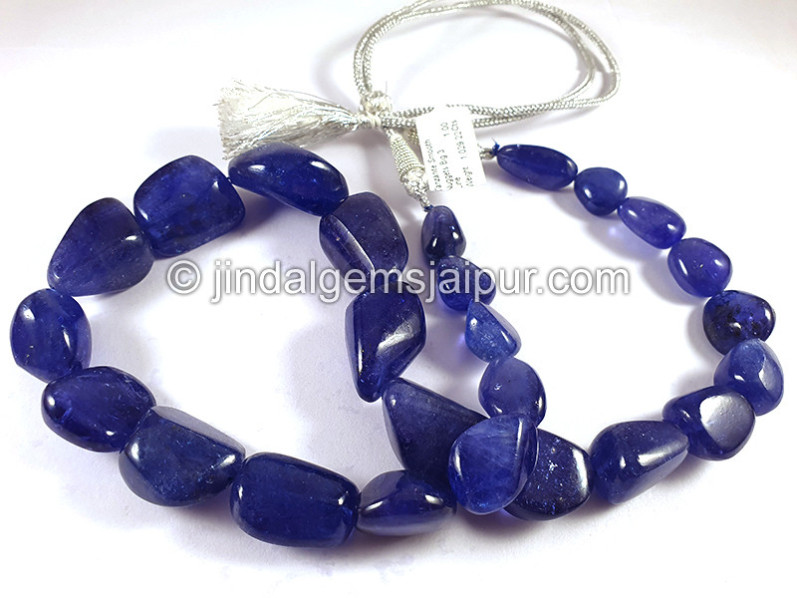 Tanzanite Smooth Nuggets Shape Beads