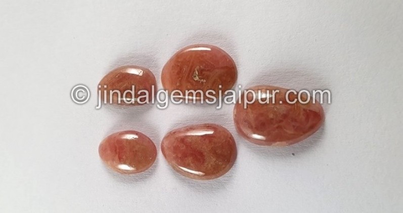 Rhodochrosite Smooth Cabs Cabochon