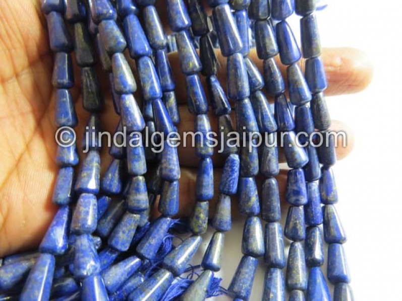 Lapis Smooth Drop Beads