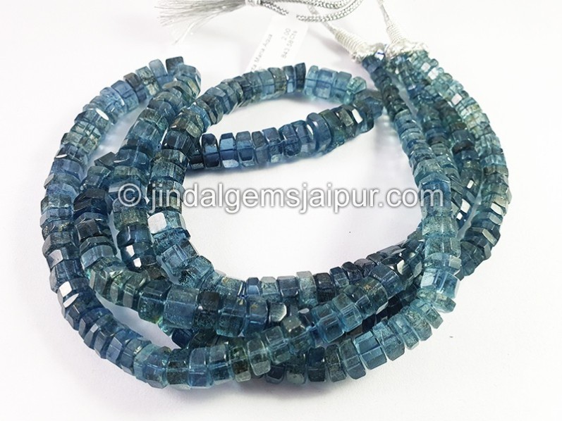 Santa Maria Aquamarine Bolt Shape Beads