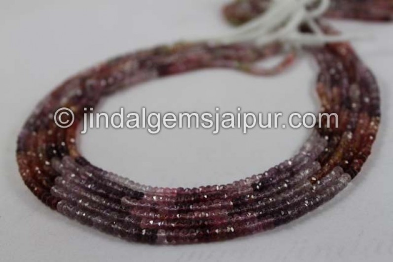 Multi Spinel Faceted Roundelle