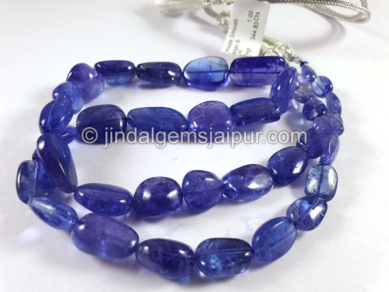 Tanzanite Smooth Nuggets Shape Beads