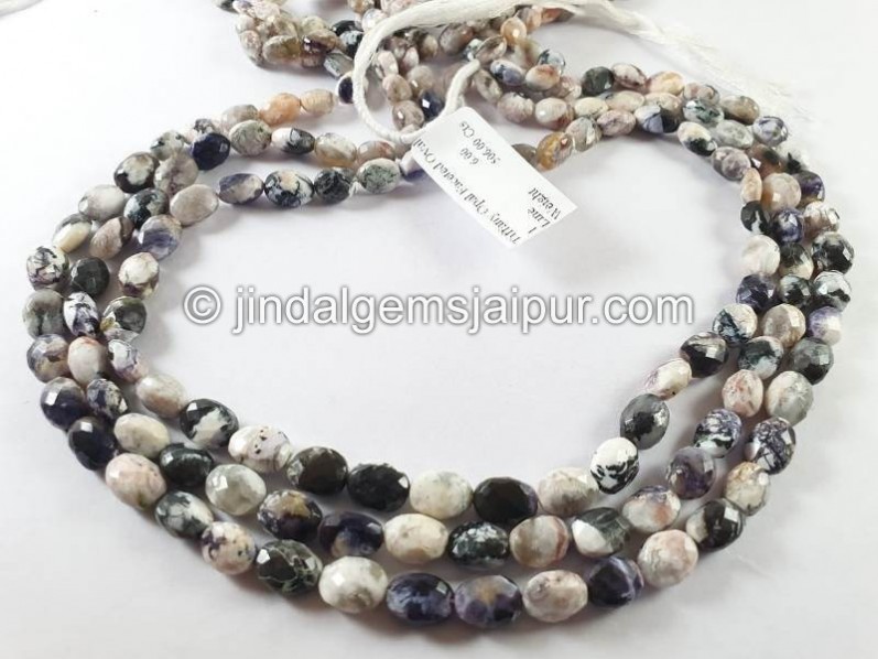 Tiffany Opal Faceted Oval Beads