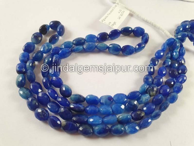 Afghanite Faceted Oval Beads