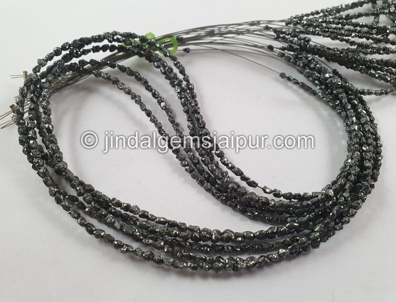 Black Diamond Long Uncut Chips Beads