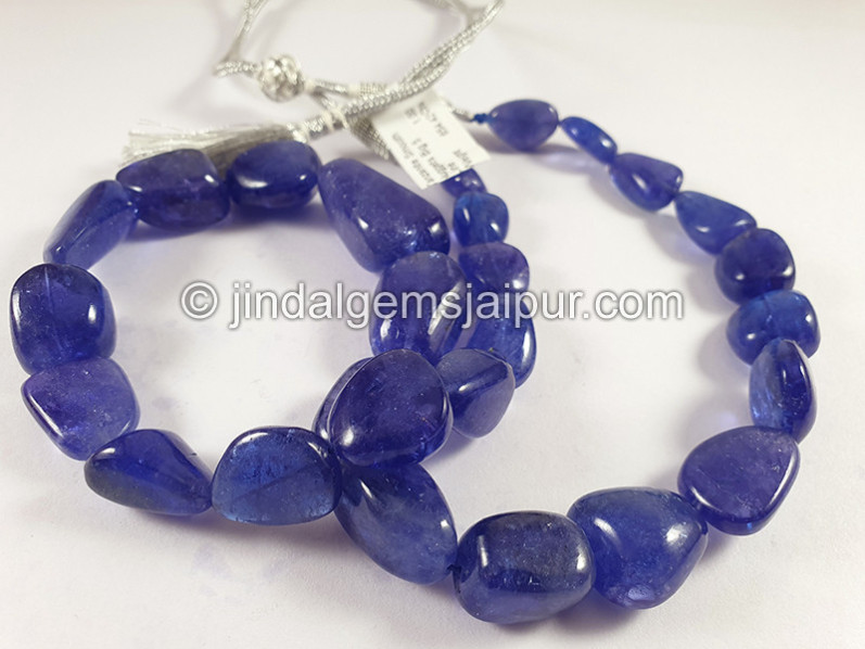 Tanzanite Smooth Nuggets Shape Beads