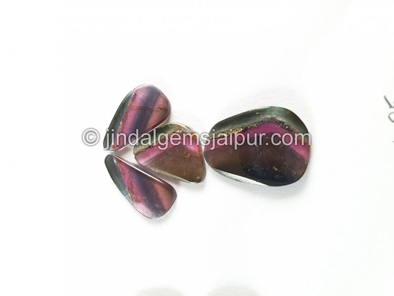 Watermelon Tourmaline Smooth Slices