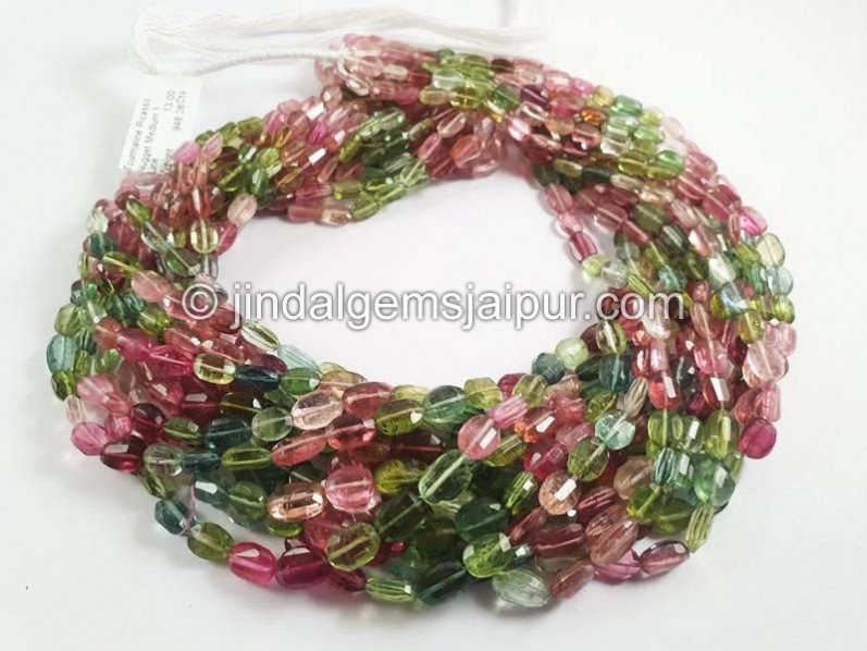 Tourmaline Picasso Nugget Shape Medium Beads