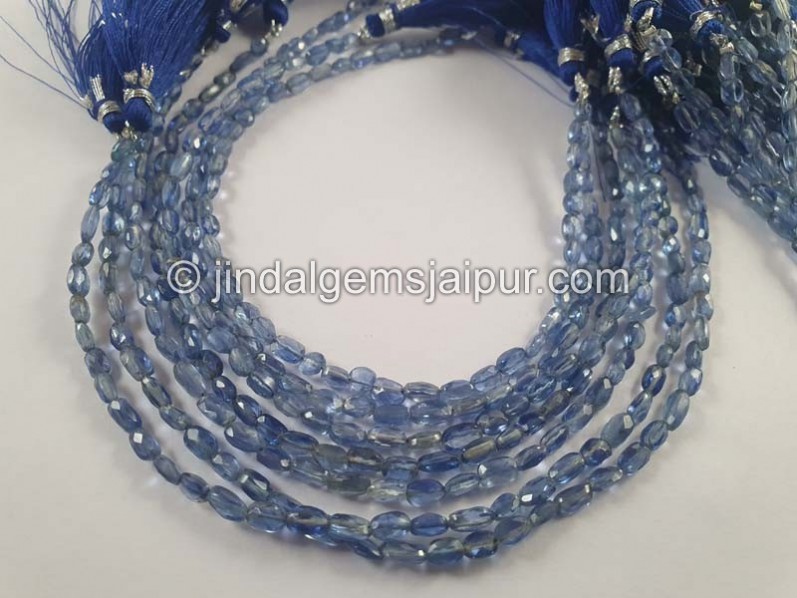 Blue Kyanite Faceted Nugget Beads